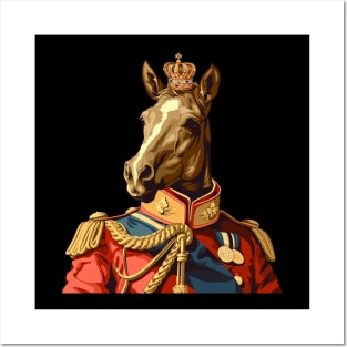 horse king Posters and Art